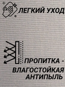 Рулонные шторы жалюзи 64х110 см