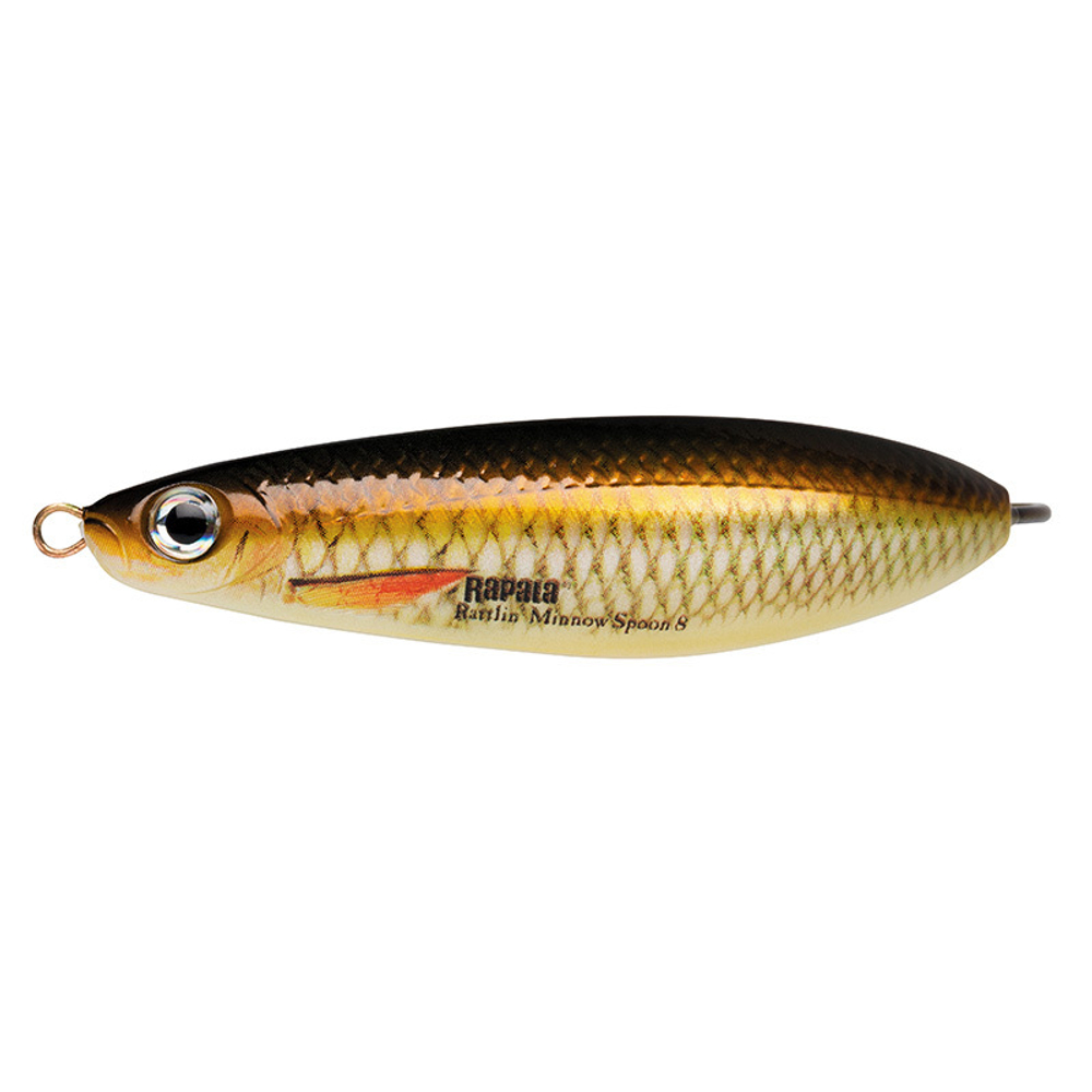 Незацепляйка RAPALA Rattlin' Minnow Spoon 8 см, цвет JP