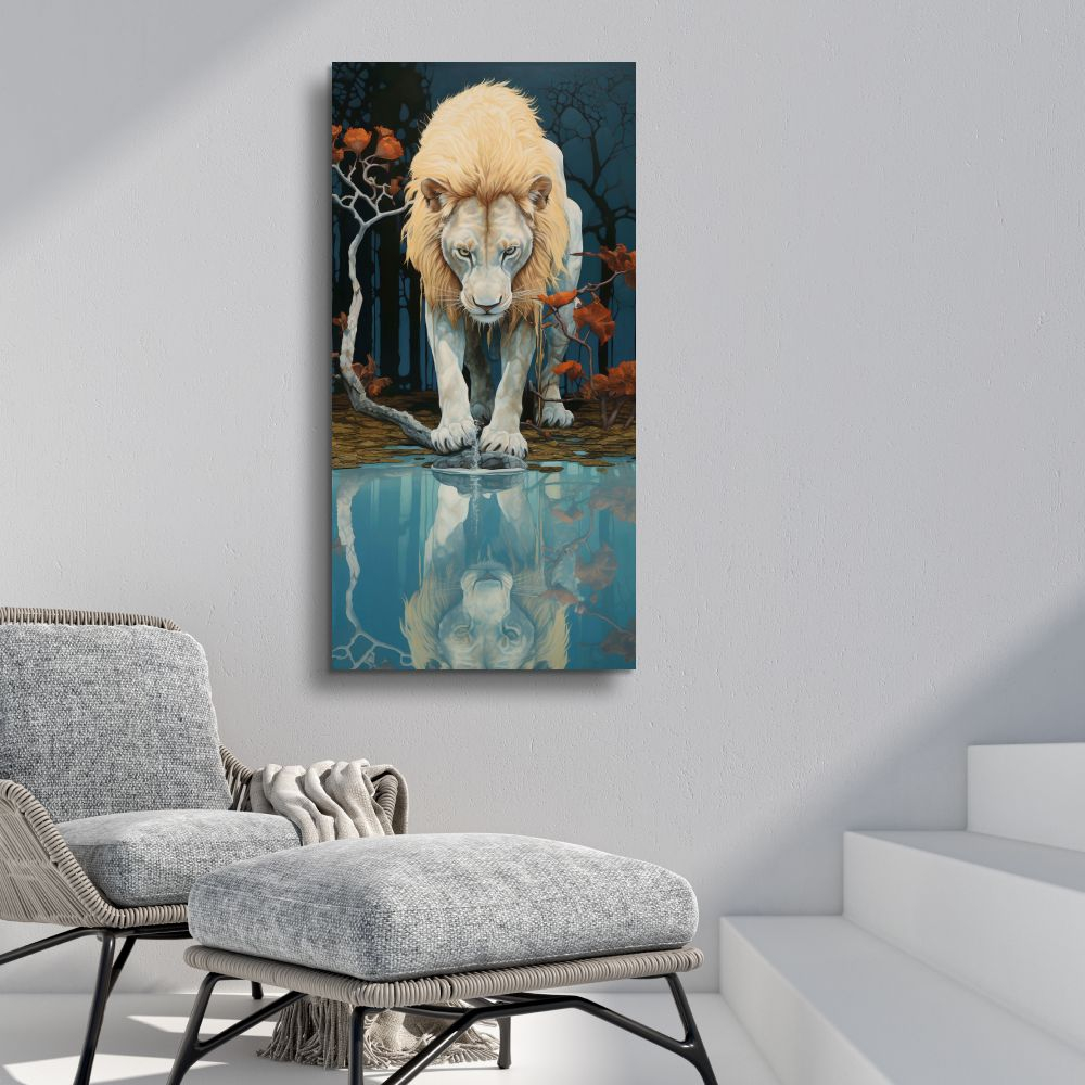 "Король ЛЕВ" 40х60 1 шт