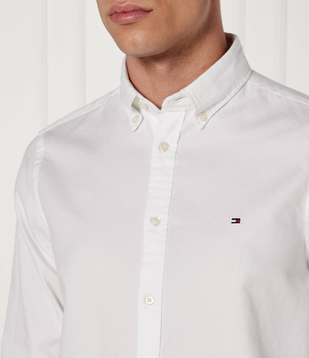Рубашка DOBBY Tommy Hilfiger - белый(MW0MW34568)