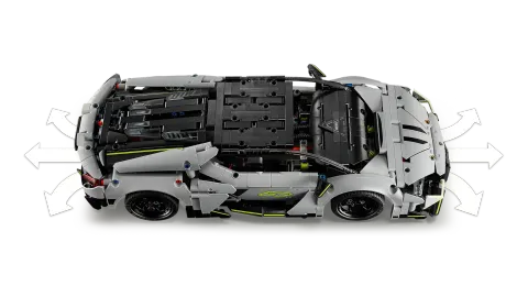 Конструктор LEGO Technic 42214 Суперспортивный автомобиль Lamborghini Revuelto
