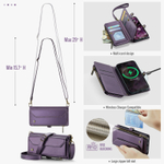 Чехол-кошелек CaseMe Wallet Bag iPhone 17 Pro