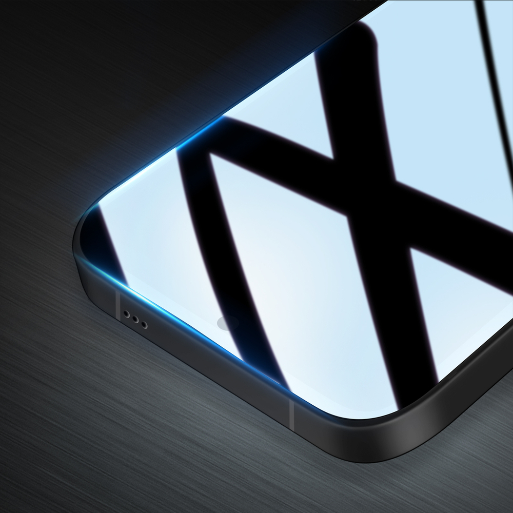 Защитное стекло для Nothing Phone 3, тонкие черные рамками и олеофобное покрытие, G-Rhino