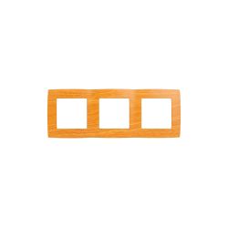 12-5003-07 ЭРА Рамка на 3 поста, Эра12, ольха | Эра 12