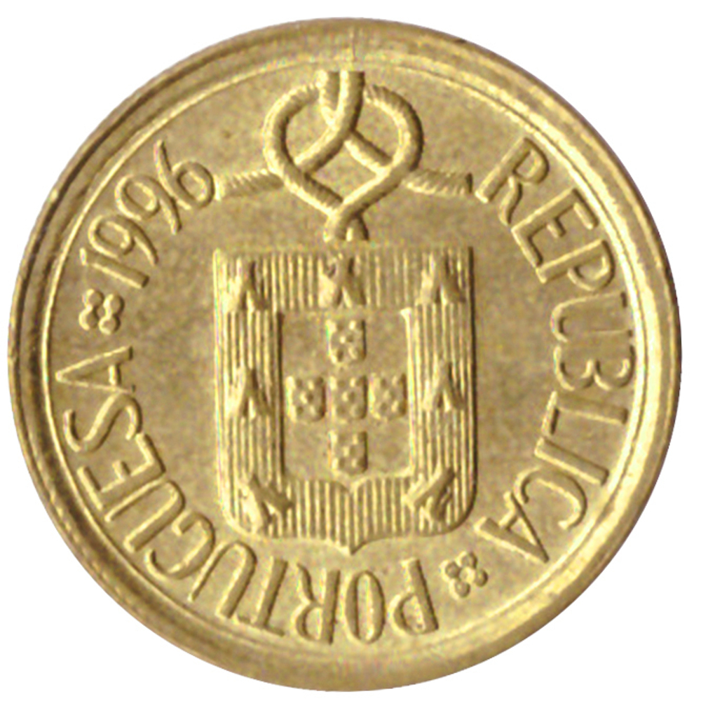 1 эскудо 1996 год, Португалия. aUNC