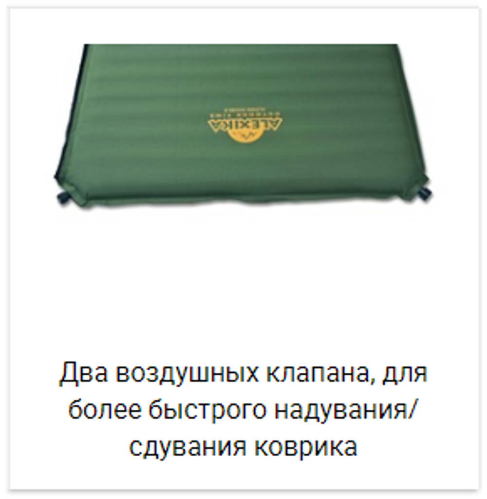 КОВРИК ALEXIKA ALPINE DOUBLE