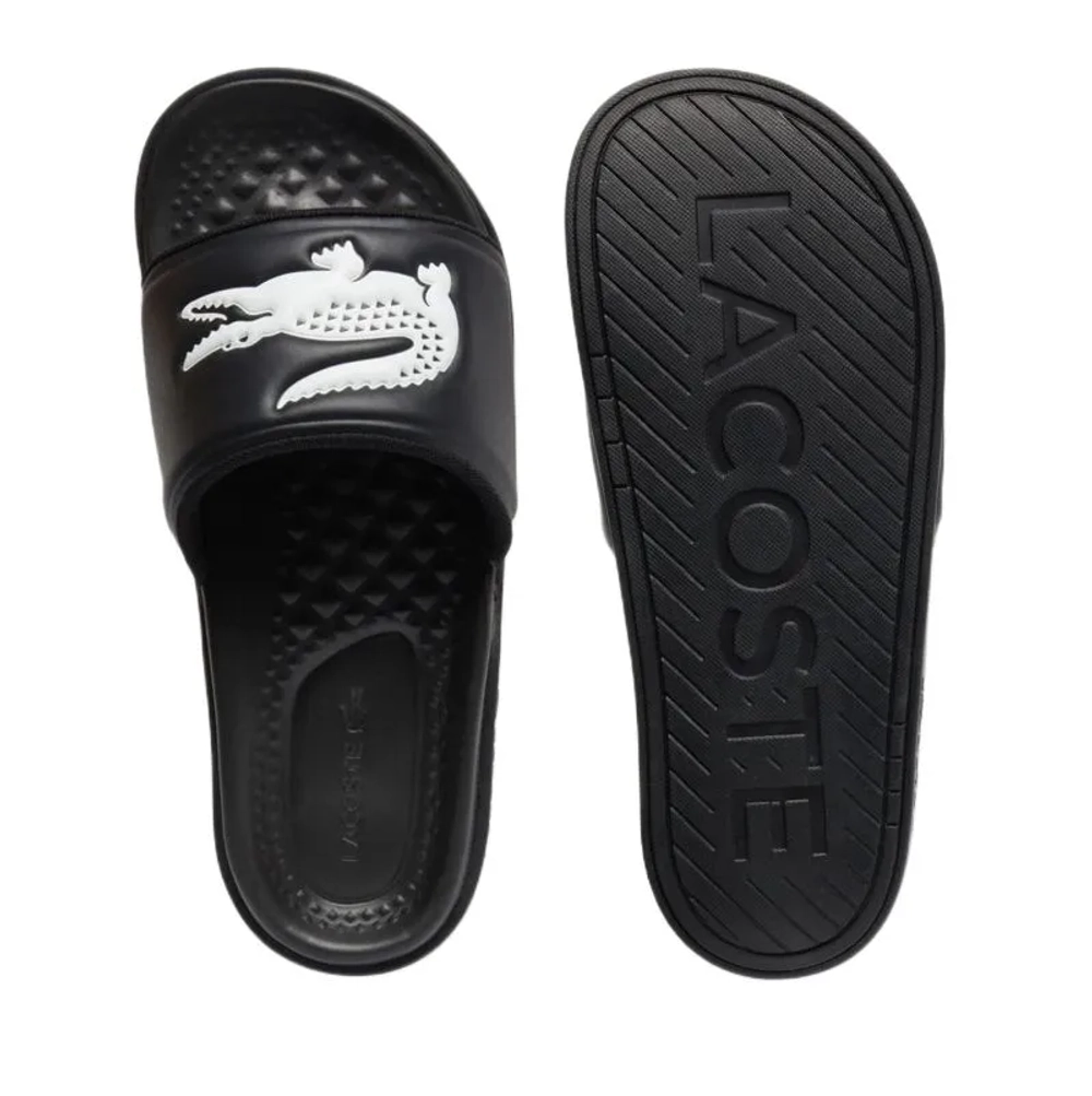 Сланцы Lacoste Serve Slide Dual - black/white