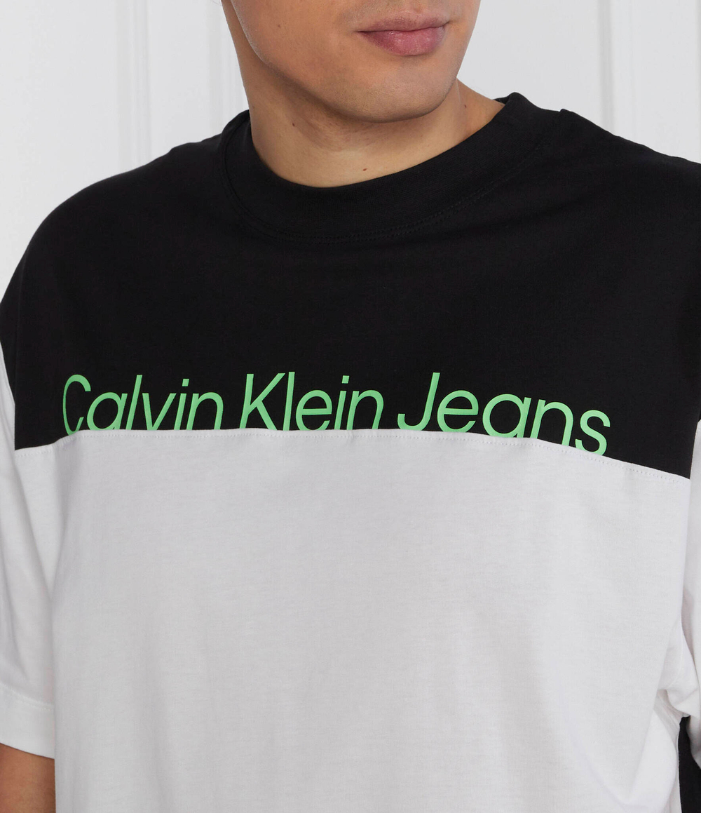 Футболка CALVIN KLEIN JEANS - белый(J30J324010)