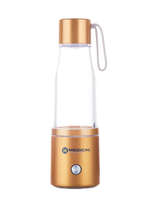 Портативный аппарат с функцией водородных ингаляций: 3 в 1 (ENHEL SMART BOTTLE 3-IN-1) (золотой)