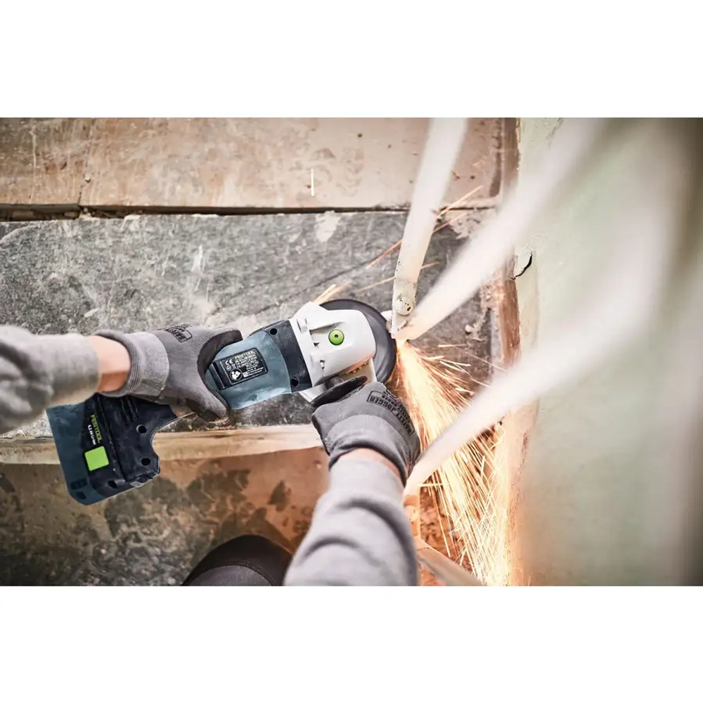 Аккумуляторная угловая шлифовальная машина AGC 18-125 5,0 EBI-Plus FESTOOL 577700