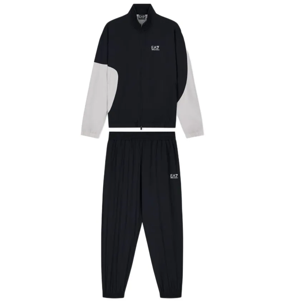 Теннисный костюм EA7 Man Woven - black