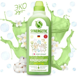 Кондиционер д/белья Synergetic ЭКО 1л Райский сад, гипоаллергенный