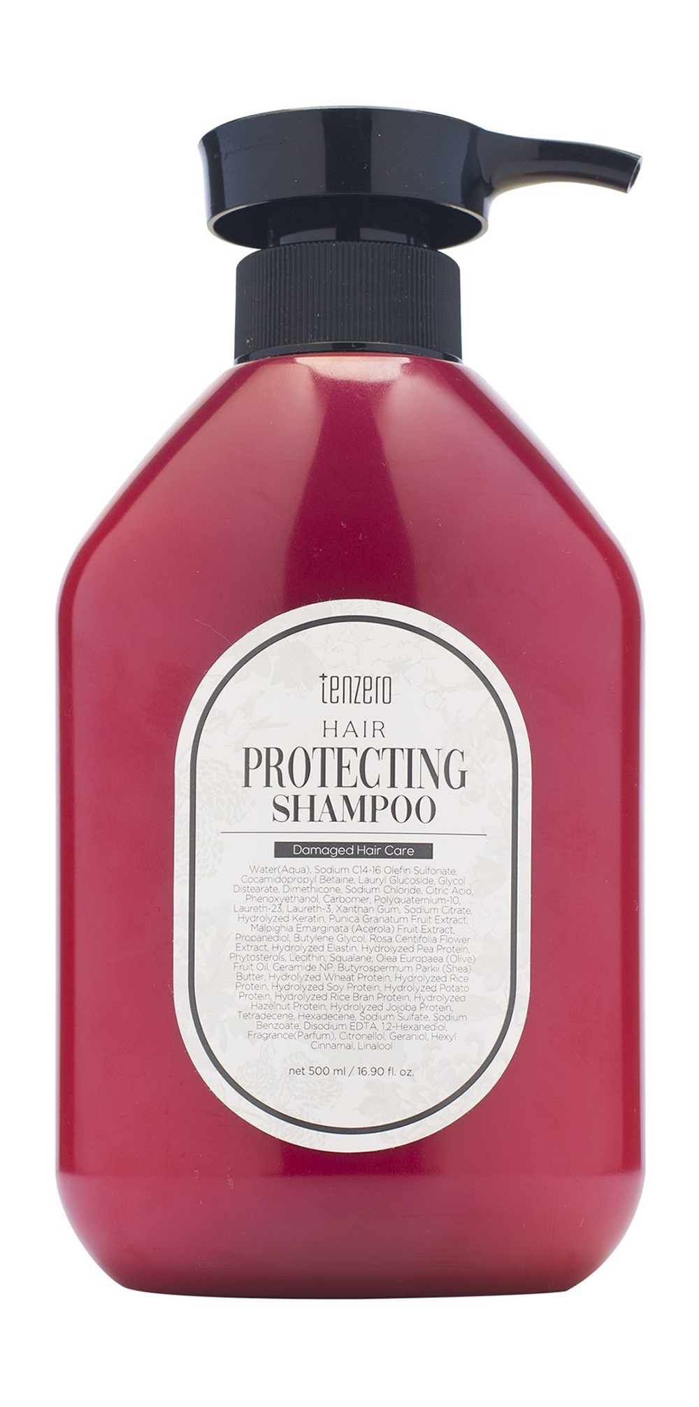 Шампунь для волос восстанавливающий TENZERO Hair Protection Shampoo Damaged Hair Care 500 мл