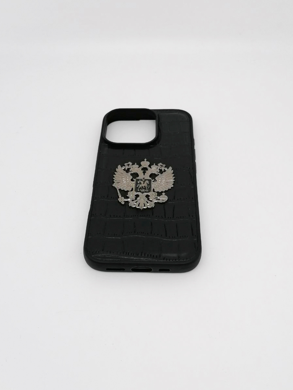 Чехол для телефона iPhone 16 Pro с гербом России