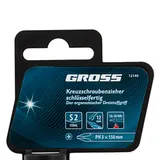 Отвертка PH3 x 150 мм, S2, трехкомпонентная ручка Gross — фото 4