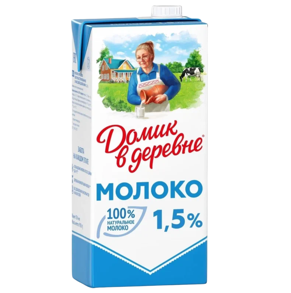 ДвД МолокоУльтр 1,5% 950г СЛ 12Х СГ 365