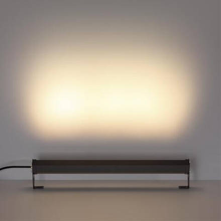 7040/10WL NATURE ODL25 679 черный/металл Фасадный поворотный на 180° светильник IP65 LED 10W 3000K 24° 759Лм AC220-240V GRAZE