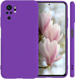Мягкий Soft Touch чехол из силикона для XIAOMI REDMI NOTE 10 / 10S и POCO M5s с бархатной подкладкой