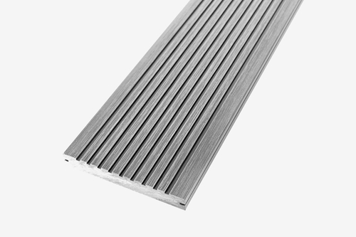 Террасная доска ДПК Унидек (UNODECK) Солид 152×20 мм RusDecking Серый