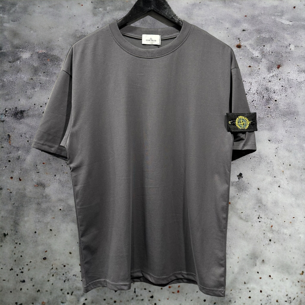 Футболка Stone Island  #3 • Темно-Серый