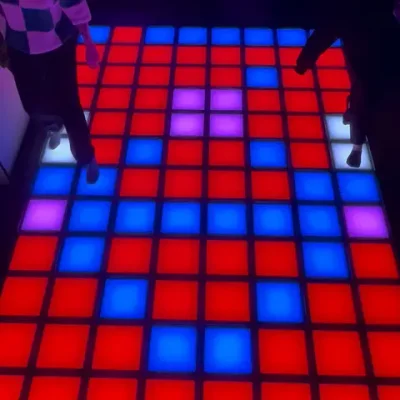 Интерактивный светодиодный пол «Арена Pixel battle»