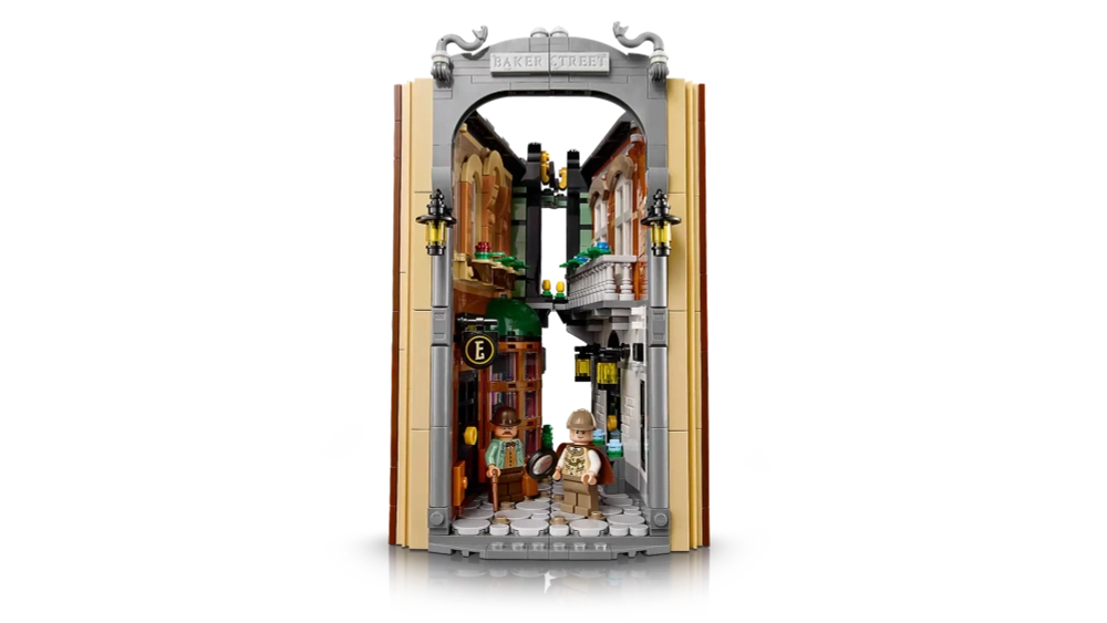 Конструктор LEGO Icons 10351 Шерлок Холмс: книжный уголок