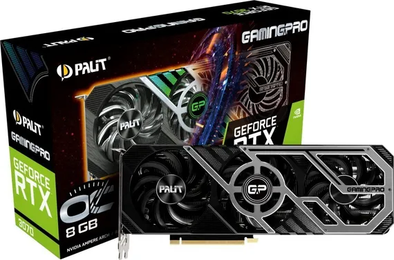 Видеокарта Palit GeForce RTX 3070 GamingPro OC