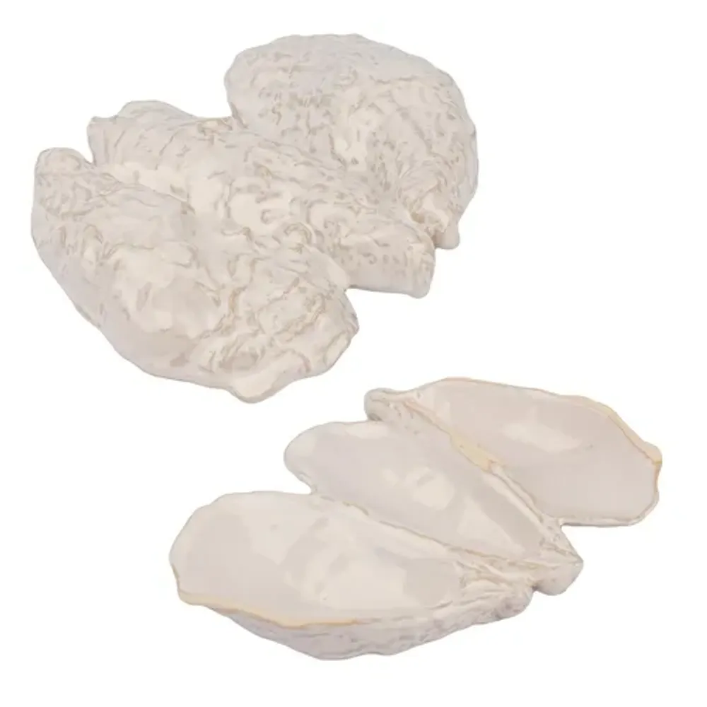 Блюдо для подачи 20*14 см h3 см емкость для закусок Gray Shell Frutti di Mare P.L. [1]
