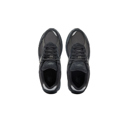 alt="Баллистическая сетка и замшевые накладки на New Balance 2002R Black Grey"