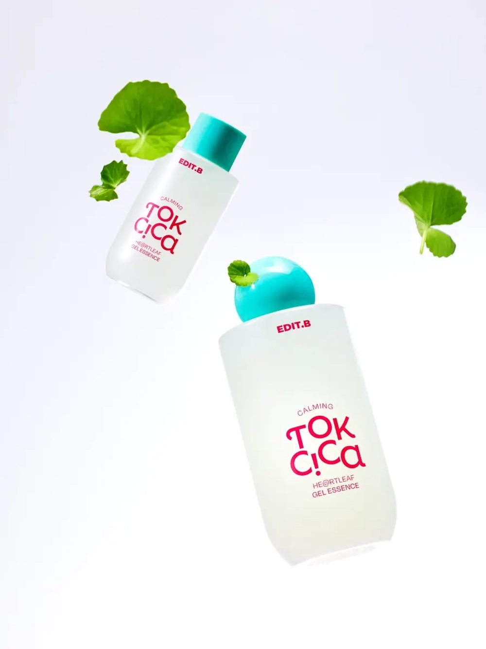 Edit.B Успокаивающая гелевая эссенция с центеллой и пробиотиками Calming Tok Cica Heartleaf Gel Essence 50 мл