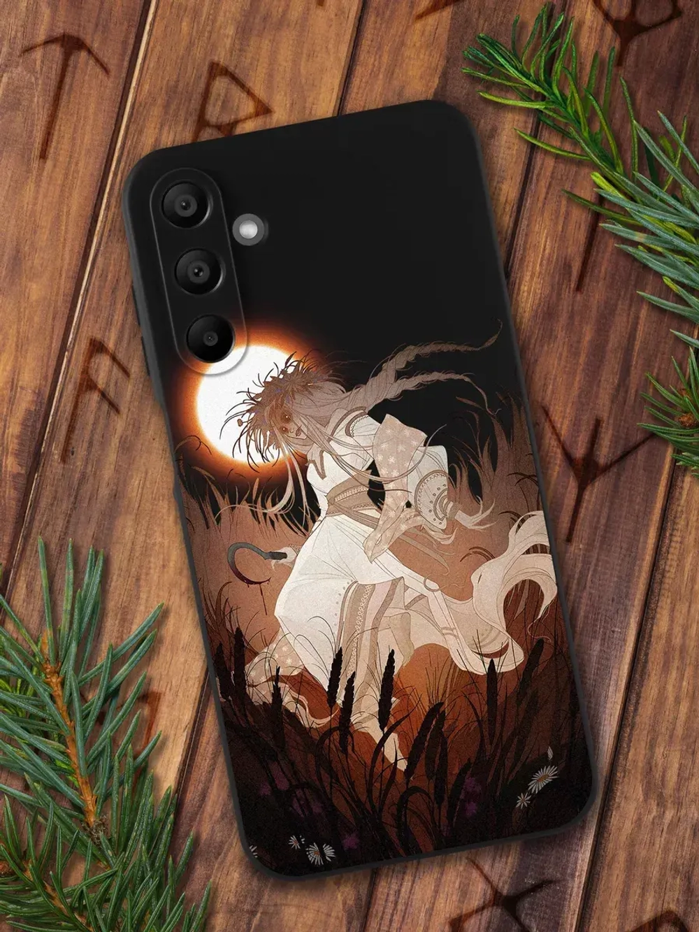 Чехол на Samsung A15 с принтом Полудница