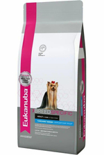 Сухой корм Eukanuba Dog Yorkshire Terrier для взрослых собак породы йоркширский терьер от года с птицей 2 кг