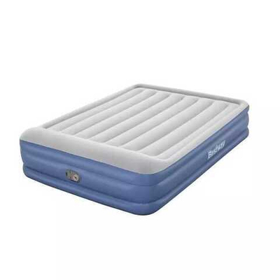 Кровать надувная Tritech Air Mattress Queen,203*152*46 см,встроенный насос 220В,Bestway (67630)