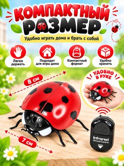 Игрушка Божья коровка на радиоуправлении (201278213)