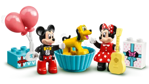Конструктор LEGO Duplo 10941 Disney Праздничный поезд Микки и Минни