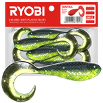 Мягкая силиконовая приманка риппер-твистер Ryobi FANTAIL