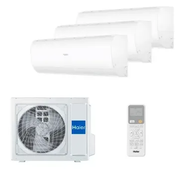 Мультисплит система на 3 комнаты Haier AS20PS1HRA-M x 2 / AS25PS1HRA-M / 3U55S2SR5FA
