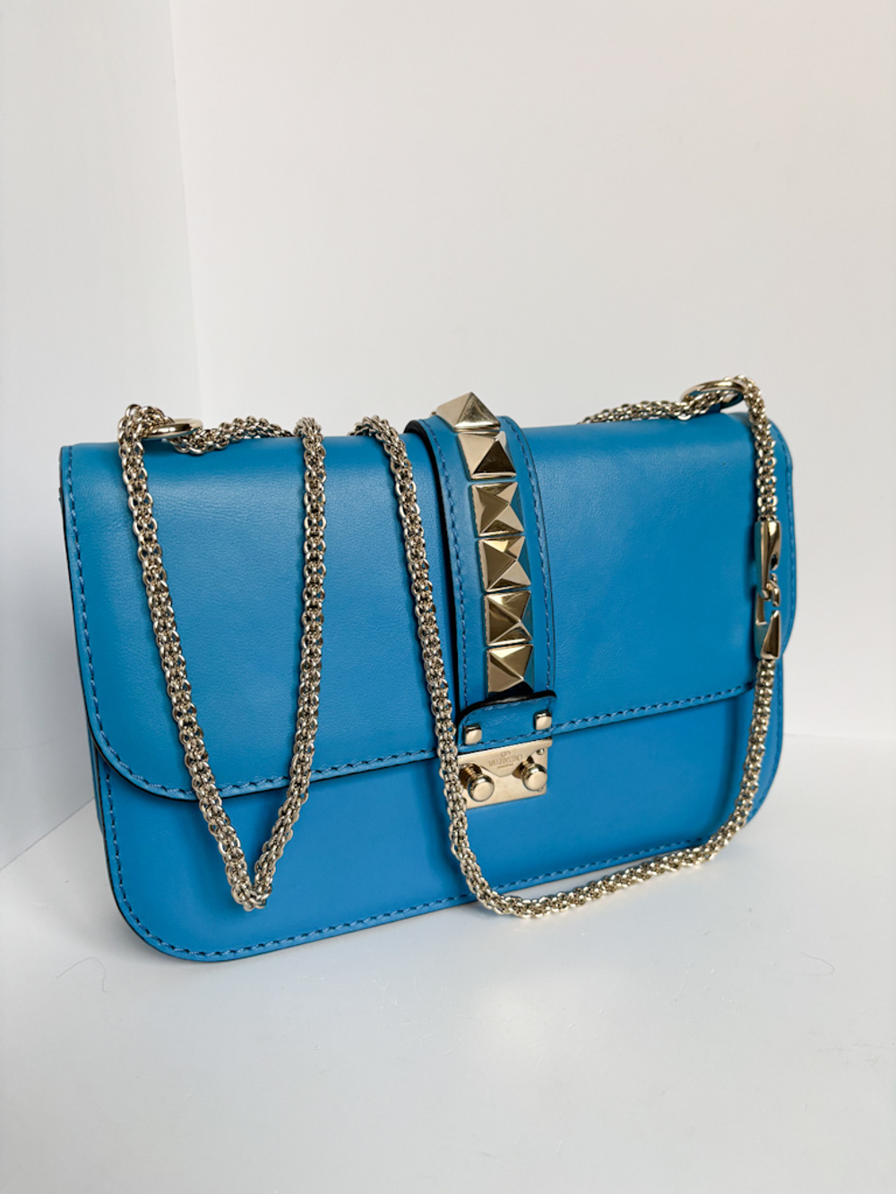Кожаная сумка Valentino, оригинал