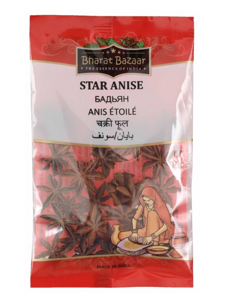 Бадьян Bharat Bazaar Anise, 50 гр