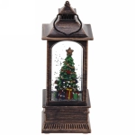Сувенир с подсветкой Christmas «Фонарь - Нарядная ёлочка» 12,8х5,4 см (3хAG13)