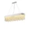 Люстра подвесная NewRgy NW036-L1000*W300*H240 (1200) WHITE PAINT, 10×40 Вт, белая