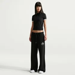 Брюки спортивные женские NIKE W NK PHNX FLC HR PANT WD GLS