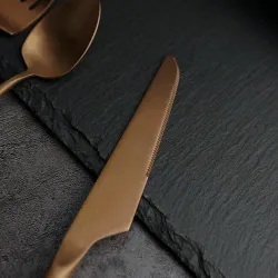 Нож столовый 22,9 см матовый цвет медь PVD 1920-Copper P.L. [12]