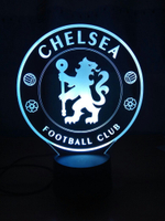 3D Светильник "Сhelsea FC" (ФК Челси)