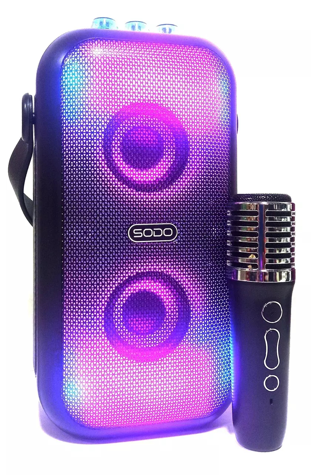 Беспроводная колонка SODO SD06 +беспроводной микрофон
