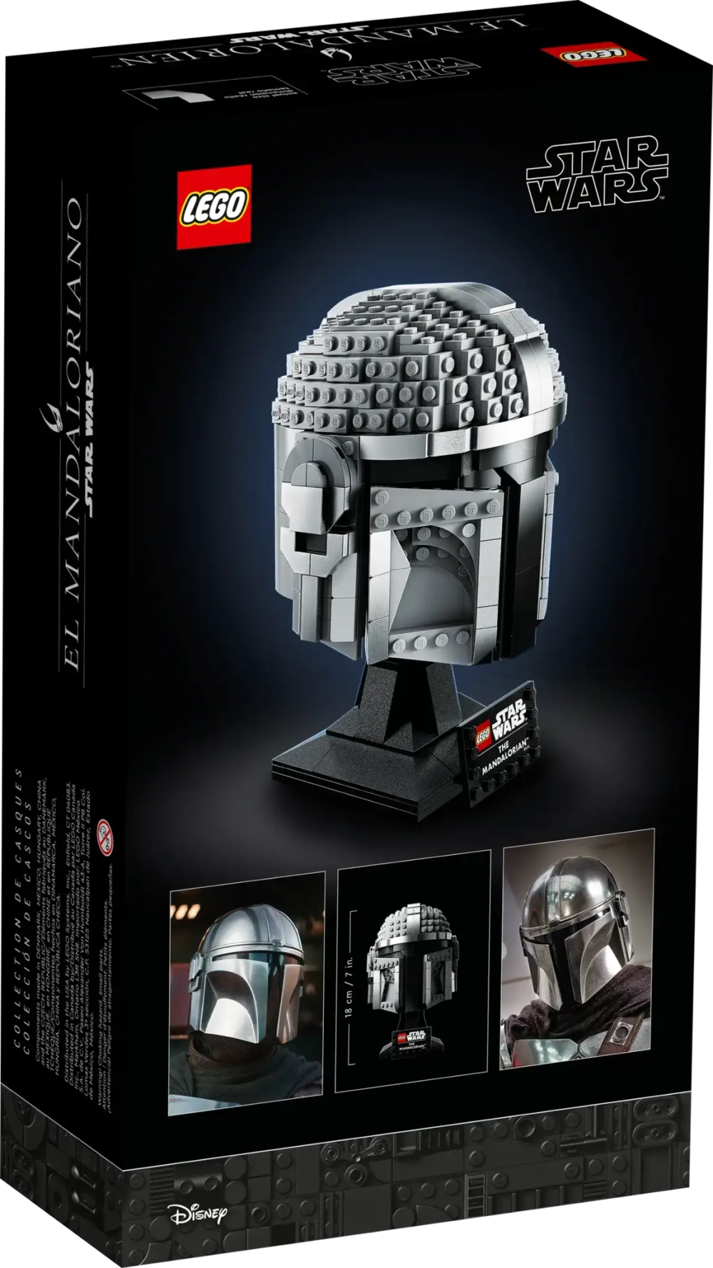 Конструктор LEGO Star Wars 75328 Мандалорианский шлем