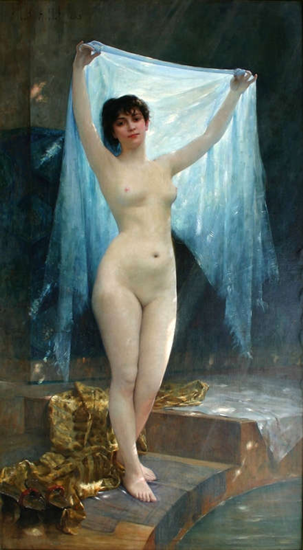 Albert Louis Aublet (1851-1938) - эротическое искусство французского художника