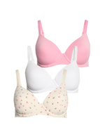 Комплект из 3 предметов: бюстгальтер-футболка с подкладкой T33000322P - Marks & Spencer