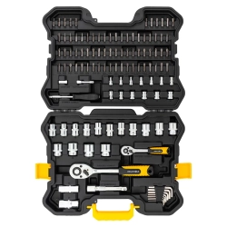 Набор инструментов 115пр. 1/4'', 1/2''(6гр.) MEGATOOLS MT-41151-5