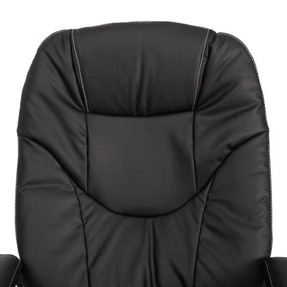 Кресло Комфорт Люкс/Comfort Lux (22) кож/зам, черный, 36-6